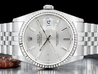 Rolex Datejust 36 Argento Jubilee 16234 Silver Lining